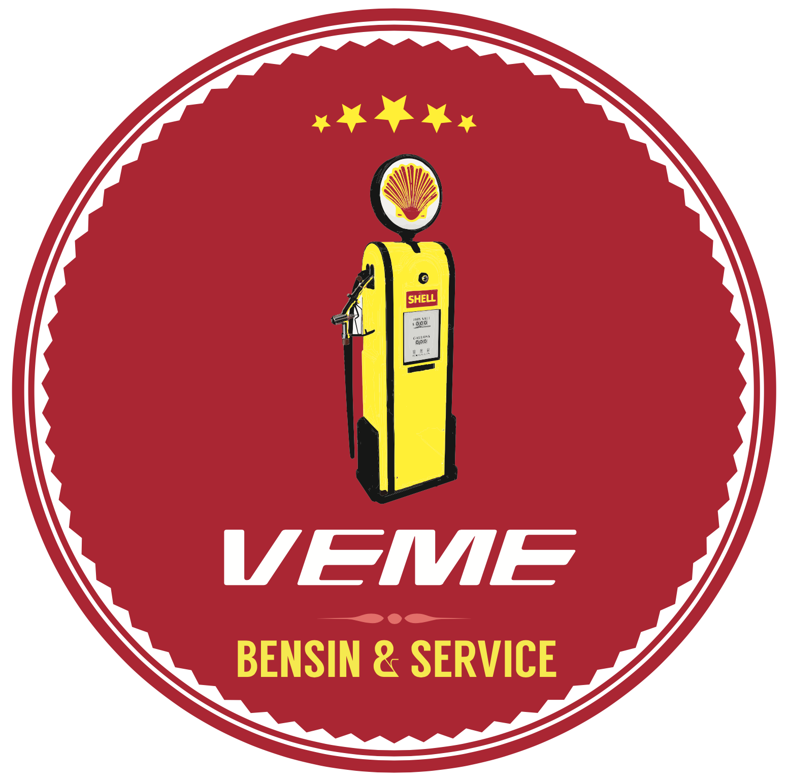 Veme Bensin og Service Logo