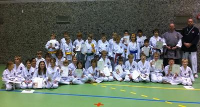 Fellesbilde julegradering junior 2010