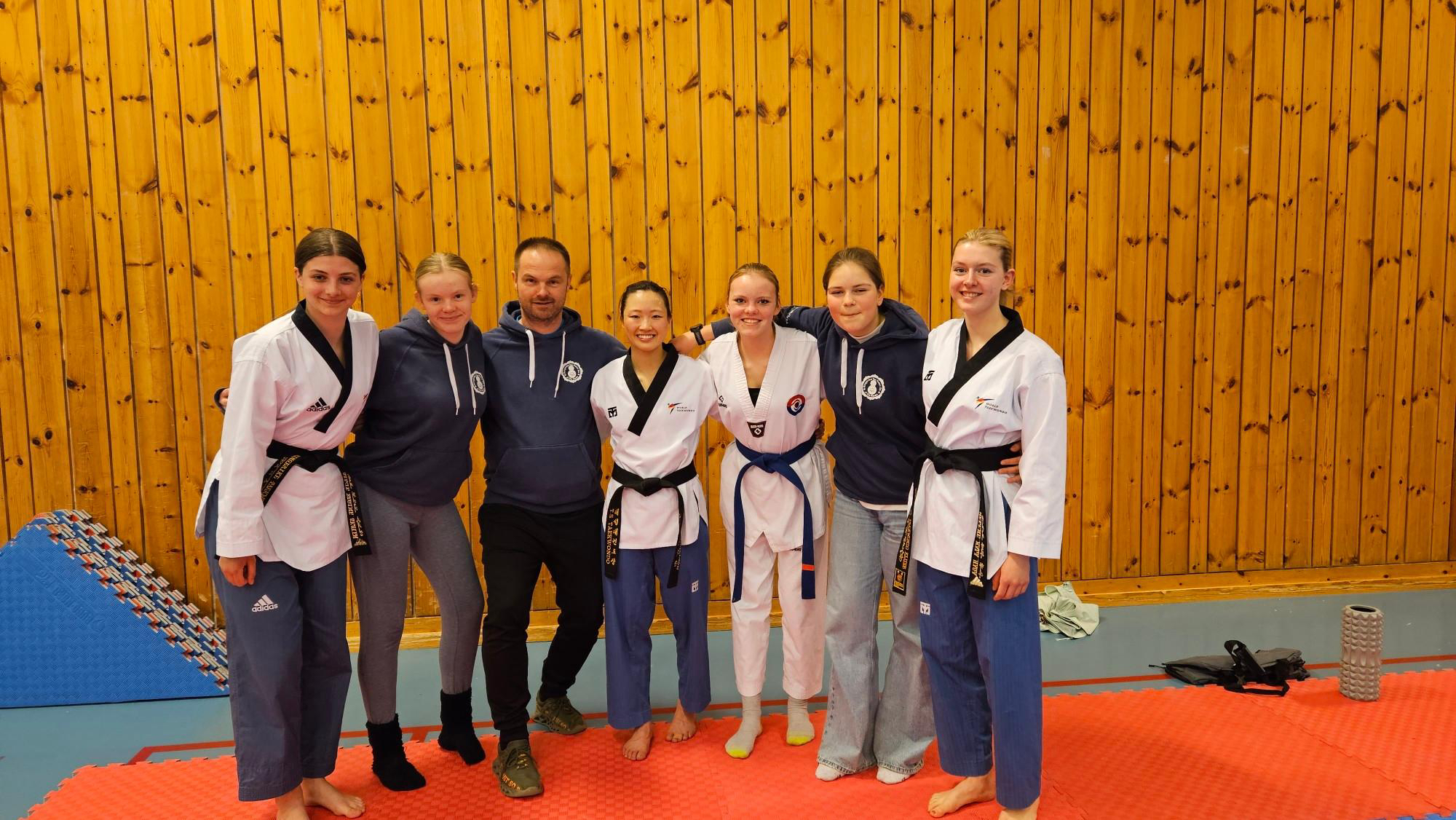 Bilde med verdensmester i poomse